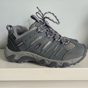 Keen Shoes Womens 6.5 Gray Purple Koven Low Outdoor Hiking